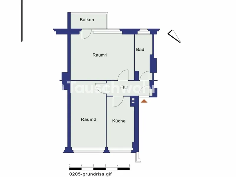 Tauschwohnung: 2-Zimmer-Wohnung in Haselhorst — photo 1
